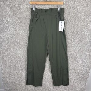 Athleta‎ Trekkie High Rise Parachute Pant Aspen Olive Green Women's Size 4 NEW